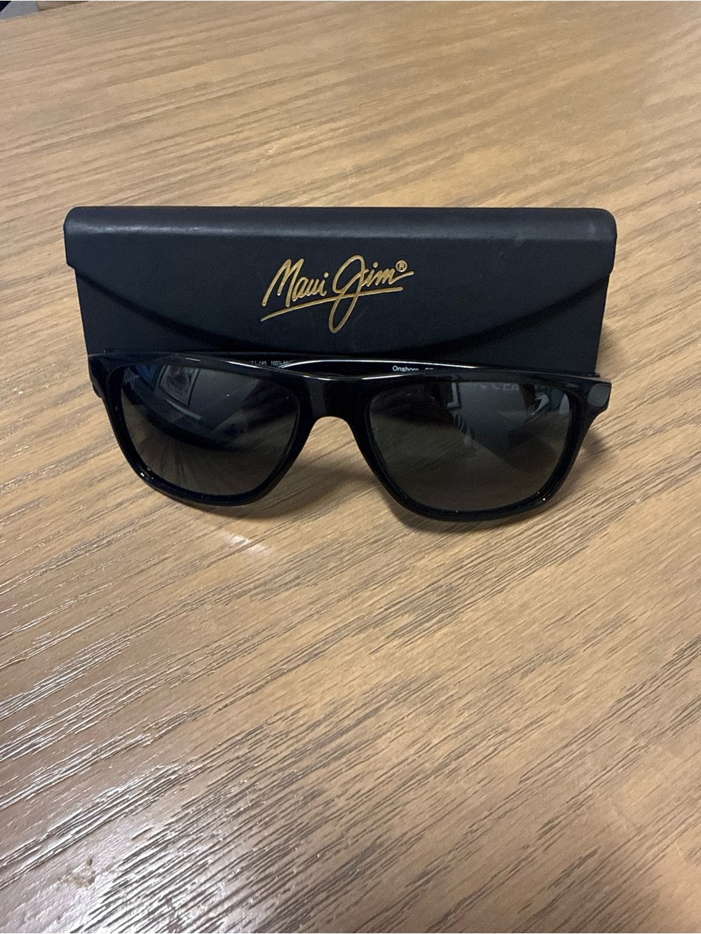Maui Jim Men’s Polarized Sunglasses - Black